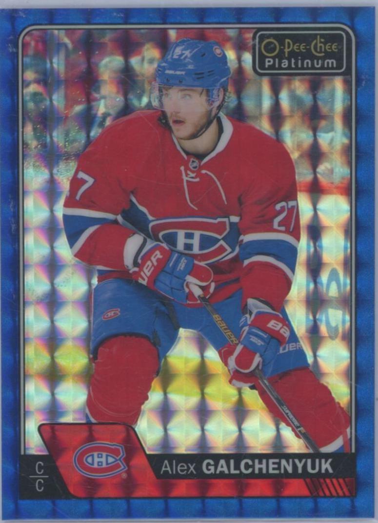 Alex Galchenyuk [Royal Blue Cubes] #18