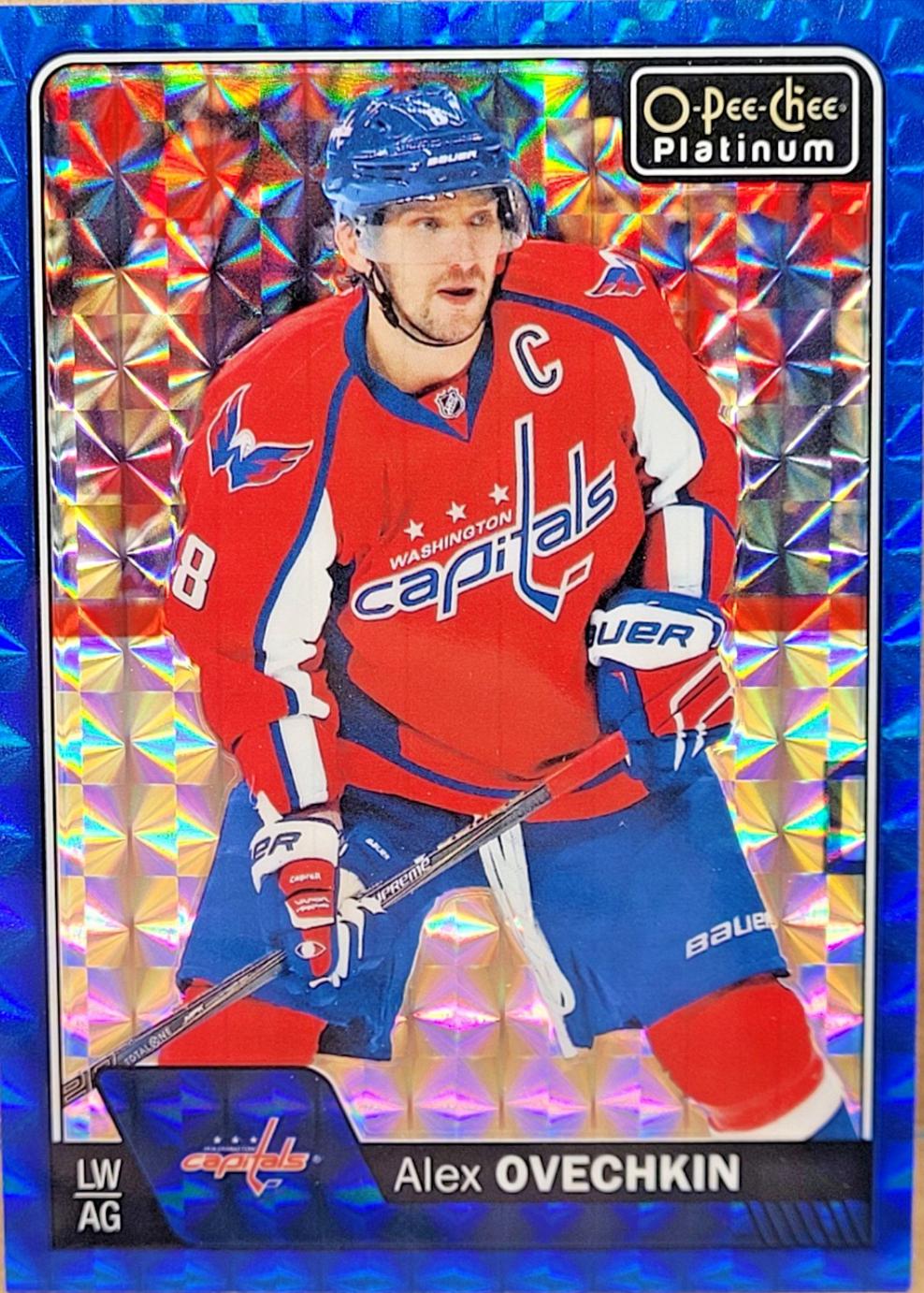 Alex Ovechkin [Royal Blue Cubes] #100