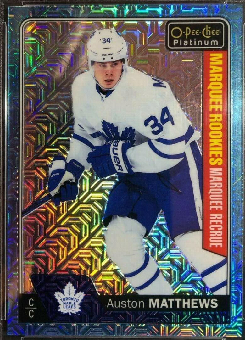 Auston Matthews [Ice Blue Traxx] #151