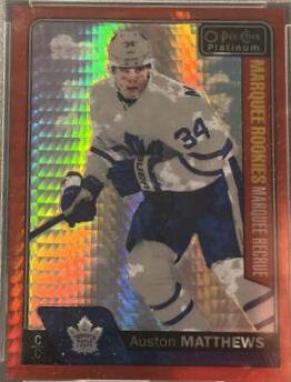 Auston Matthews [Red Prism] #151