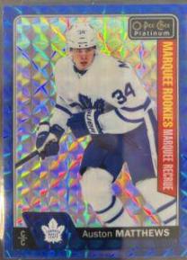 Auston Matthews [Royal Blue Cubes] #151