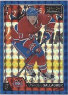 Brendan Gallagher [Royal Blue Cubes] #35