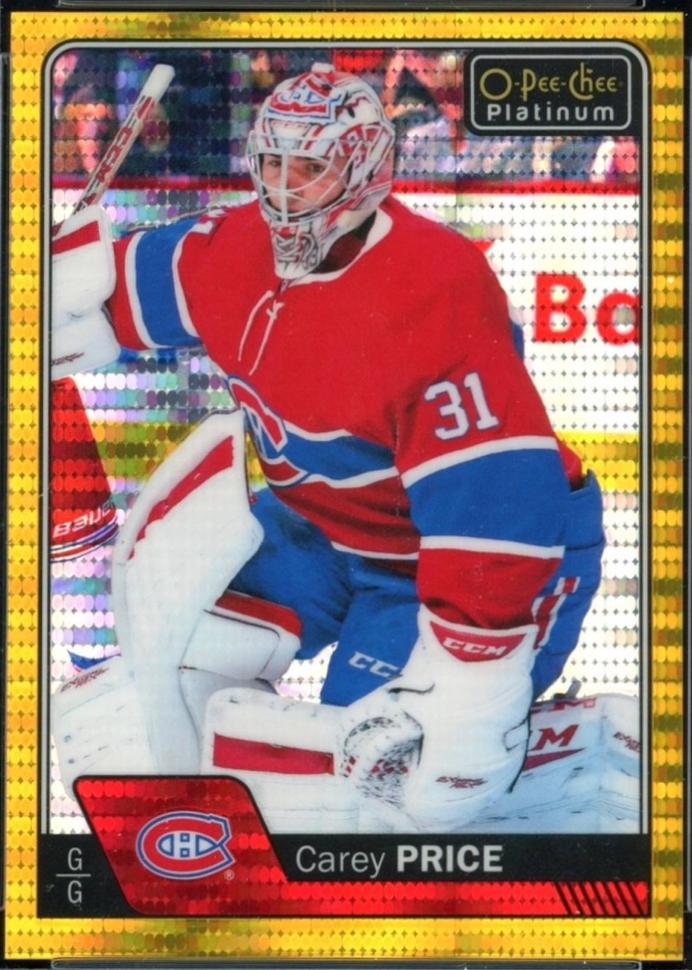 Carey Price [Seismic Gold] #125