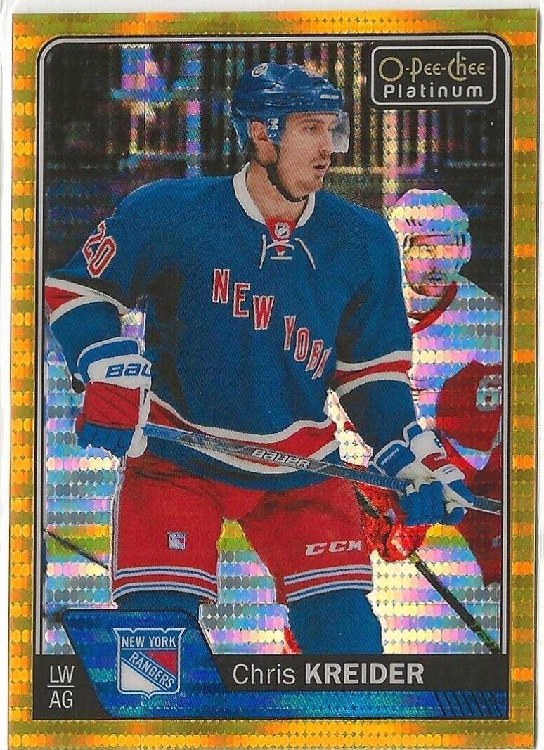 Chris Kreider [Seismic Gold] #132