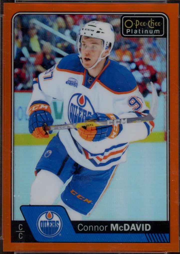 Connor McDavid [Rainbow Orange] #1