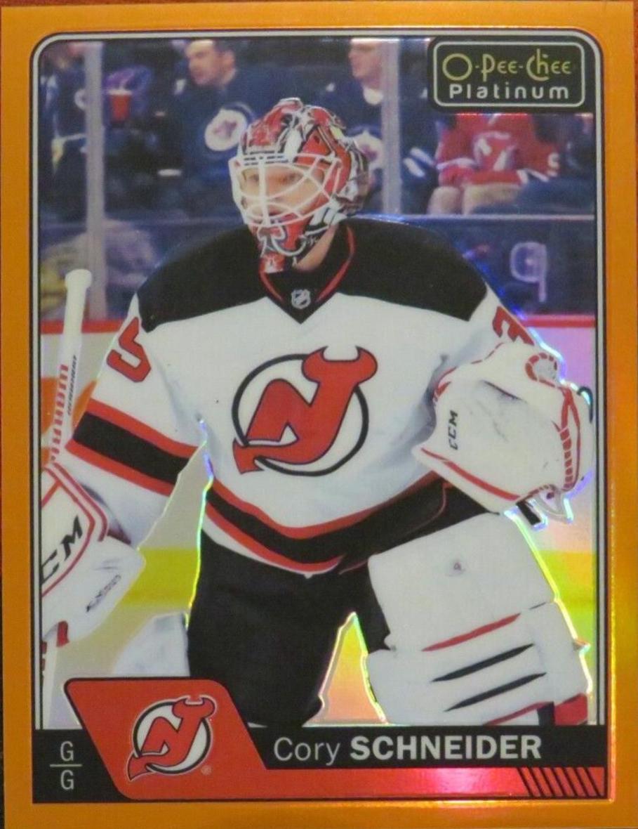 Cory Schneider [Rainbow Orange] #123