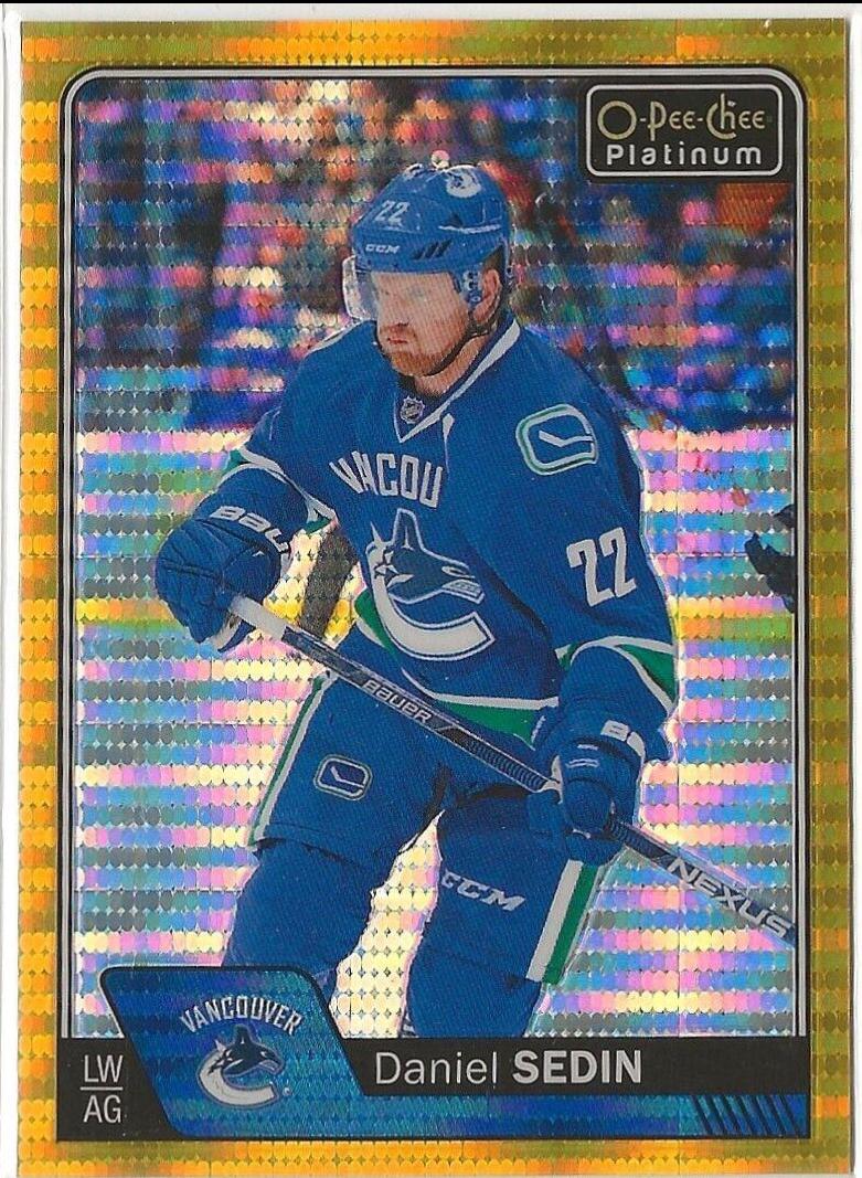 Daniel Sedin [Seismic Gold] #28