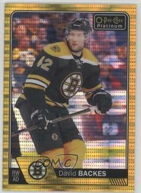 David Backes [Seismic Gold] #32