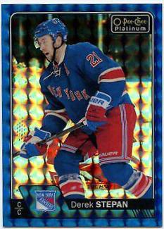 Derek Stepan [Royal Blue Cubes] #95