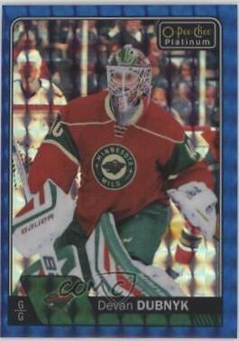 Devan Dubnyk [Royal Blue Cubes] #131