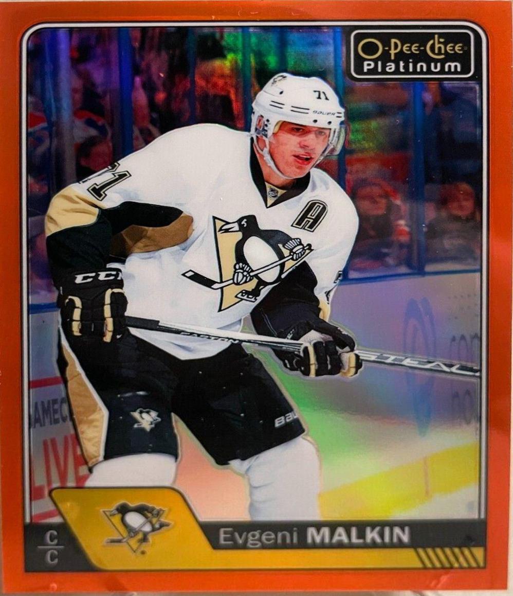 Evgeni Malkin [Rainbow Orange] #136