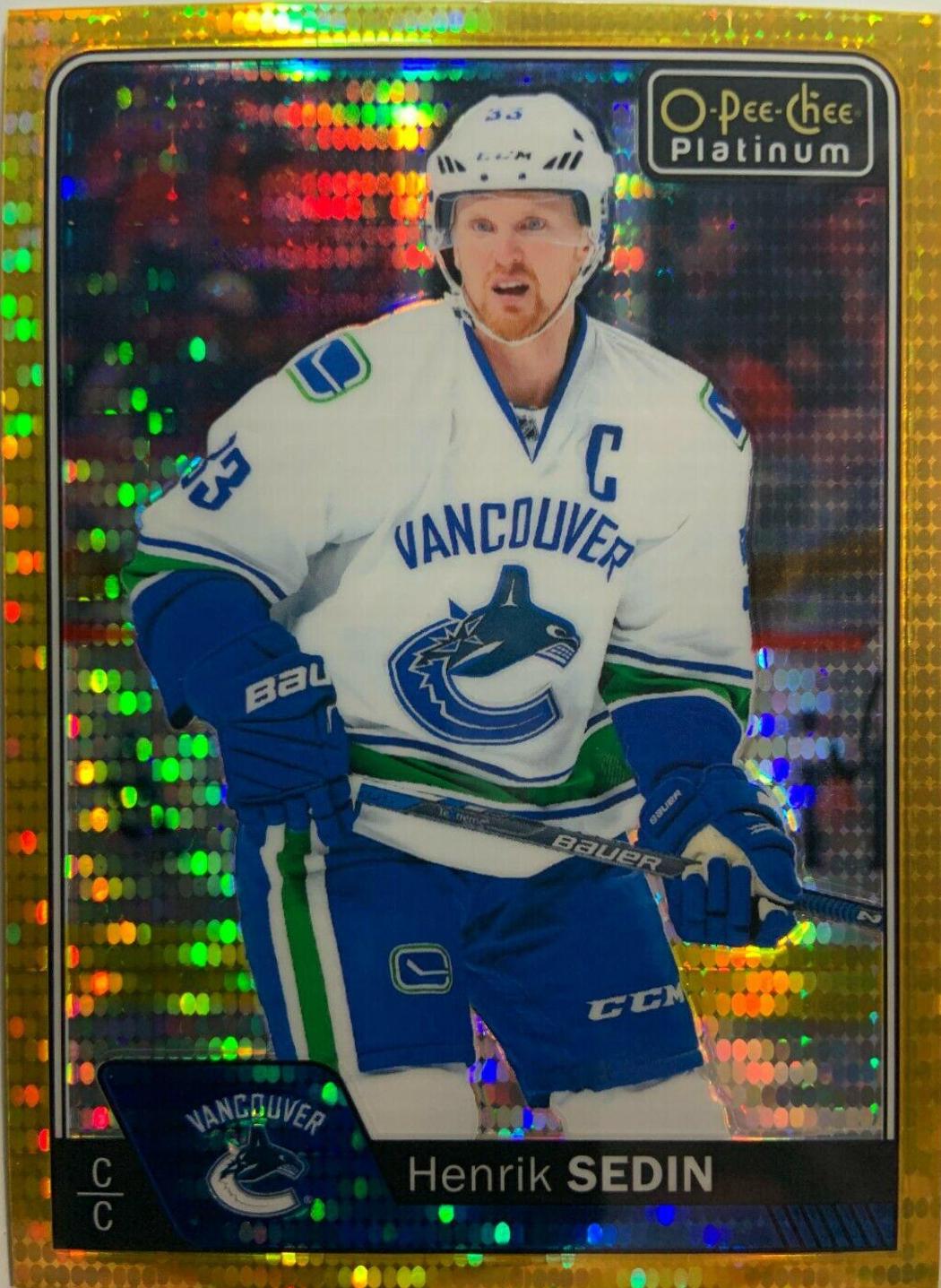 Henrik Sedin [Seismic Gold] #139