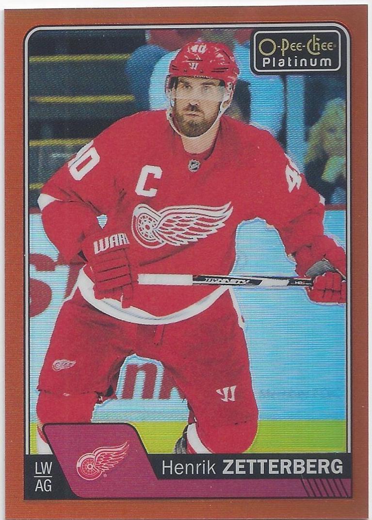 Henrik Zetterberg [Rainbow Orange] #10
