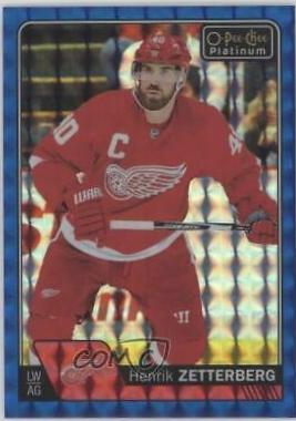 Henrik Zetterberg [Royal Blue Cubes] #10