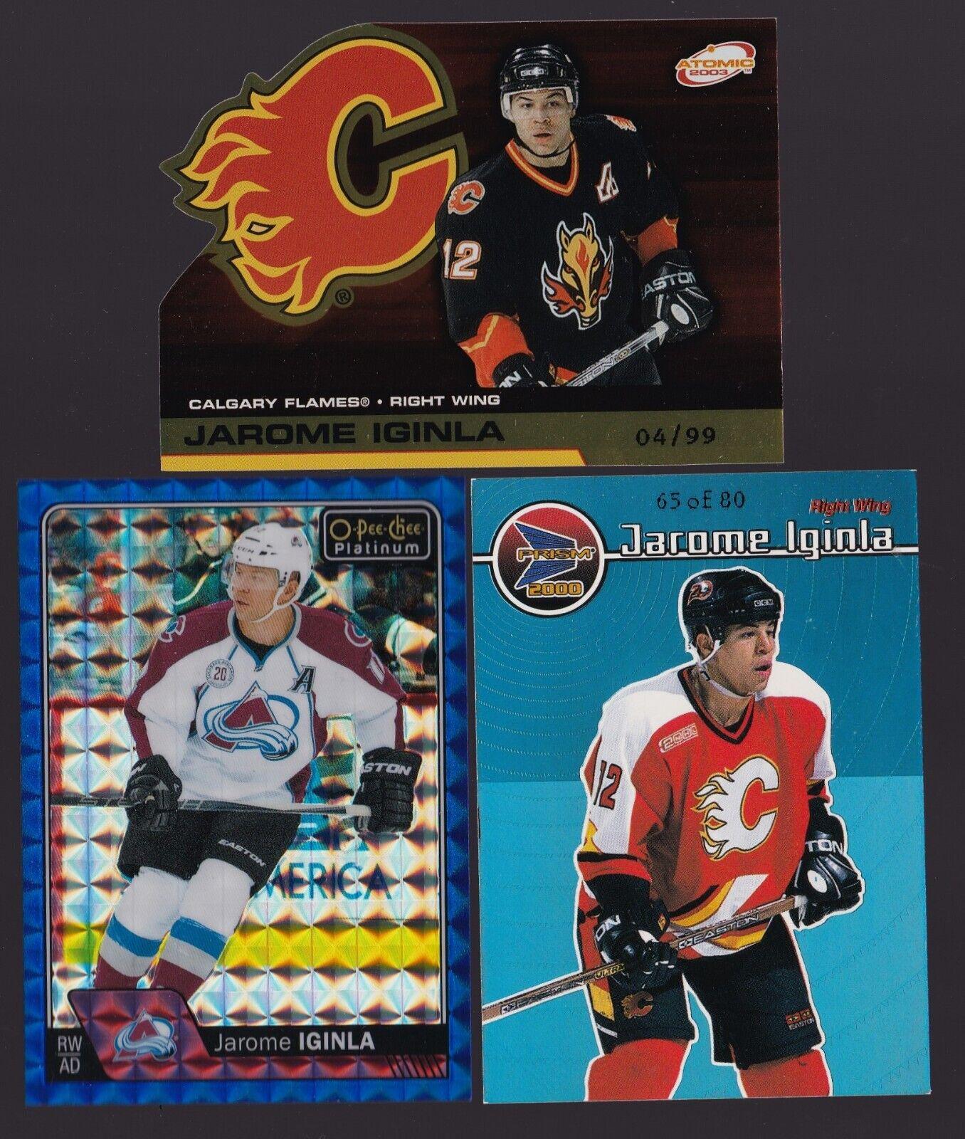 Jarome Iginla [Royal Blue Cubes] #31