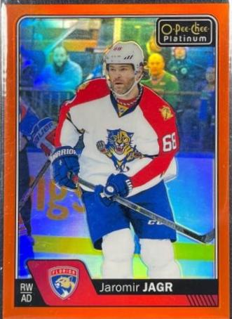 Jaromir Jagr [Rainbow Orange] #40