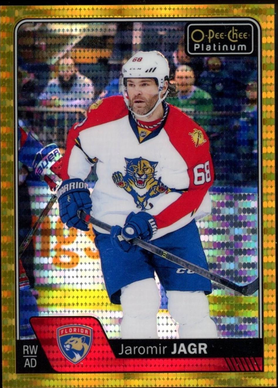 Jaromir Jagr [Seismic Gold] #40