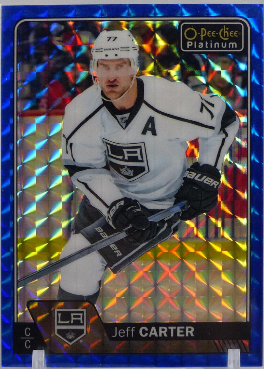 Jeff Carter [Royal Blue Cubes] #91