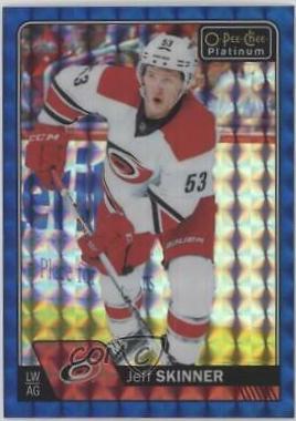 Jeff Skinner [Royal Blue Cubes] #57