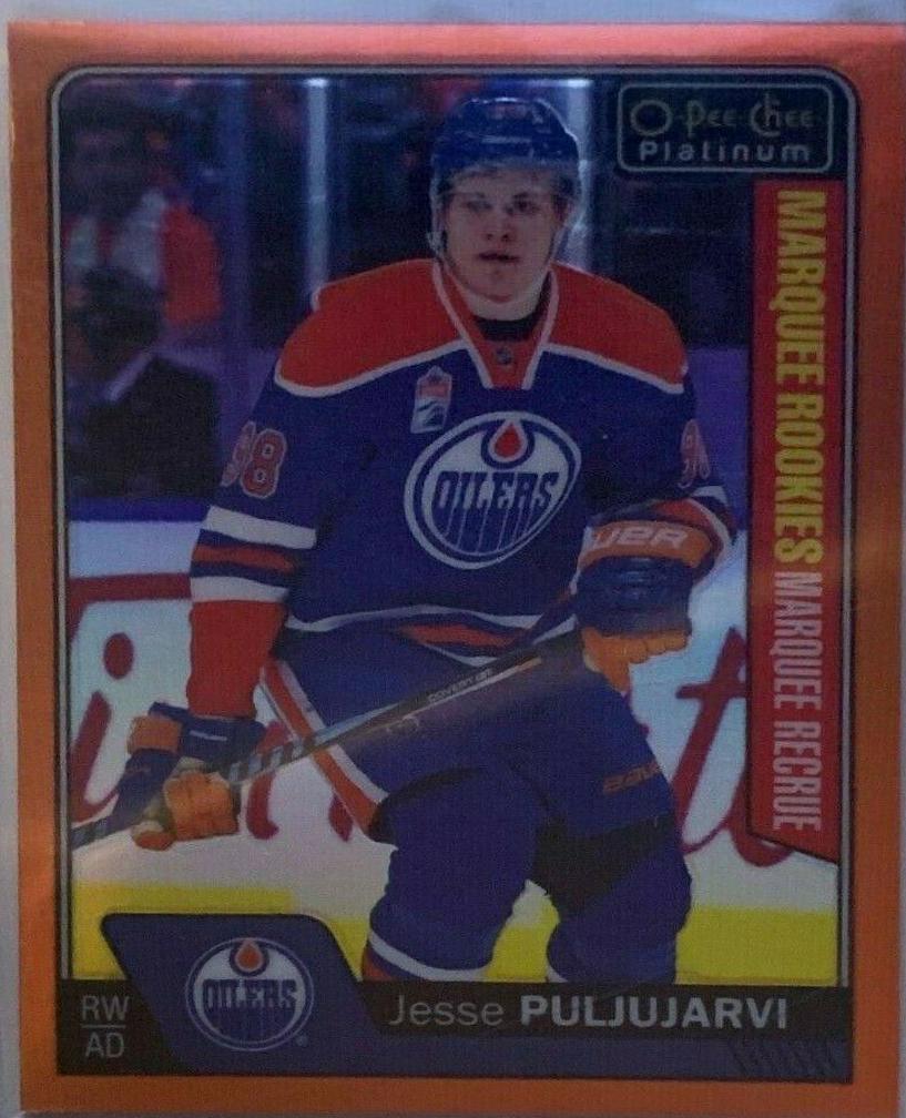 Jesse Puljujarvi [Rainbow Orange] #160
