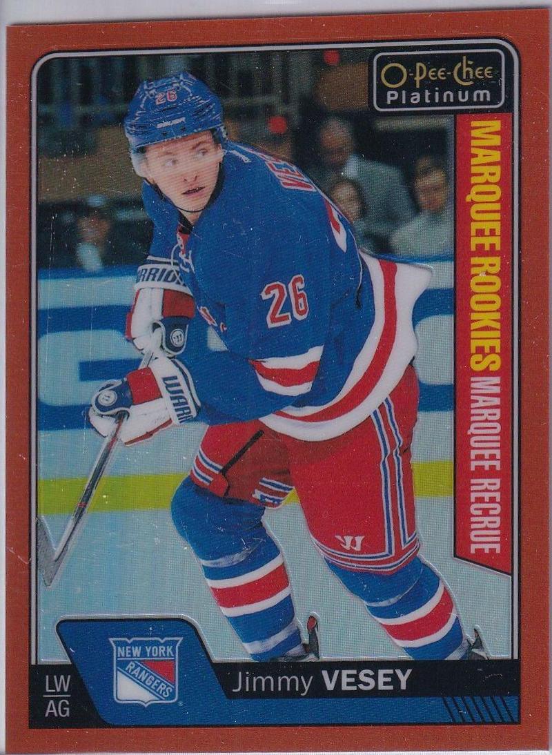 Jimmy Vesey [Rainbow Orange] #190