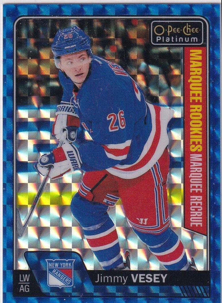 Jimmy Vesey [Royal Blue Cubes] #190