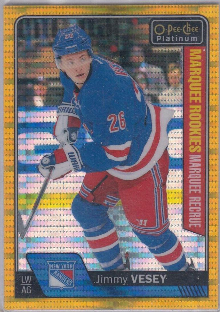 Jimmy Vesey [Seismic Gold] #190