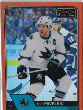 Joe Pavelski [Rainbow Orange] #117