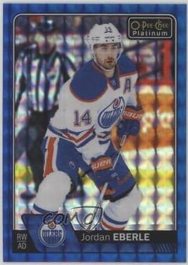 Jordan Eberle [Royal Blue Cubes] #104