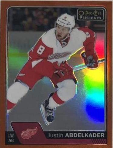 Justin Abdelkader [Rainbow Orange] #34