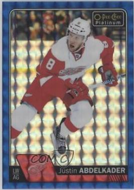 Justin Abdelkader [Royal Blue Cubes] #34