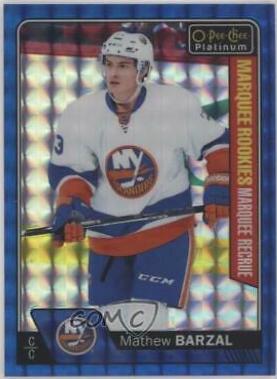 Mathew Barzal [Royal Blue Cubes] #188