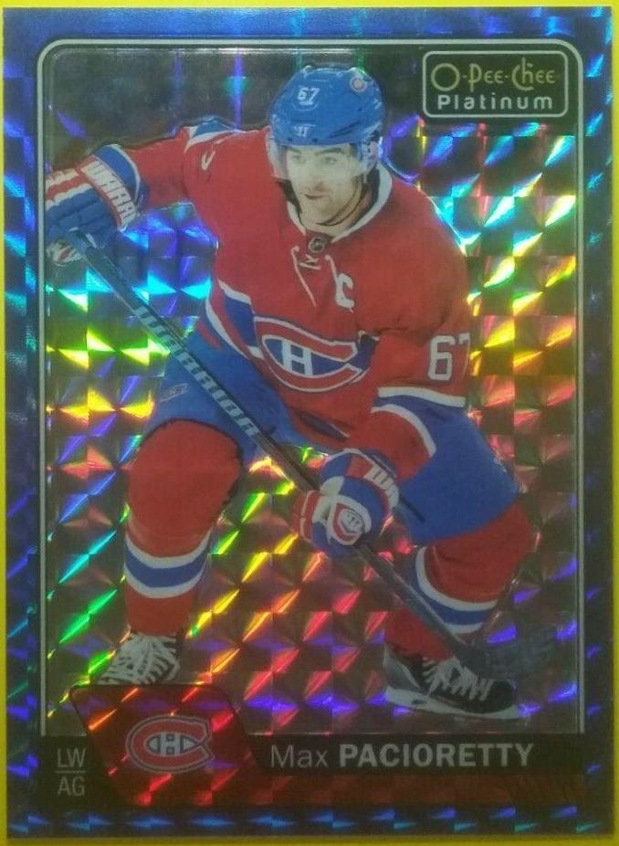 Max Pacioretty [Royal Blue Cubes] #70
