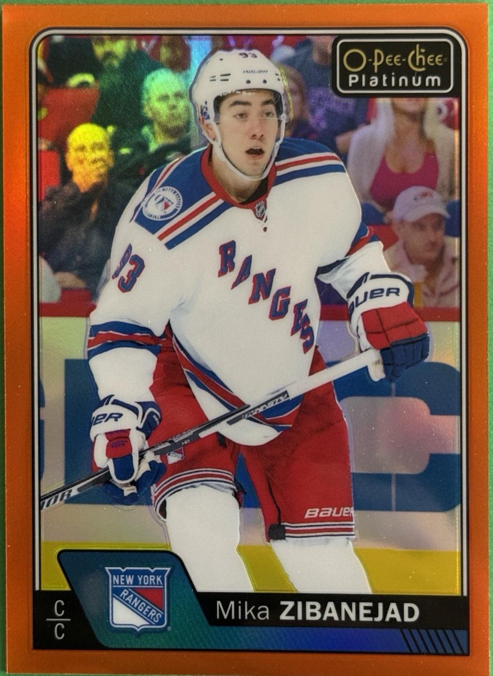Mika Zibanejad [Rainbow Orange] #4