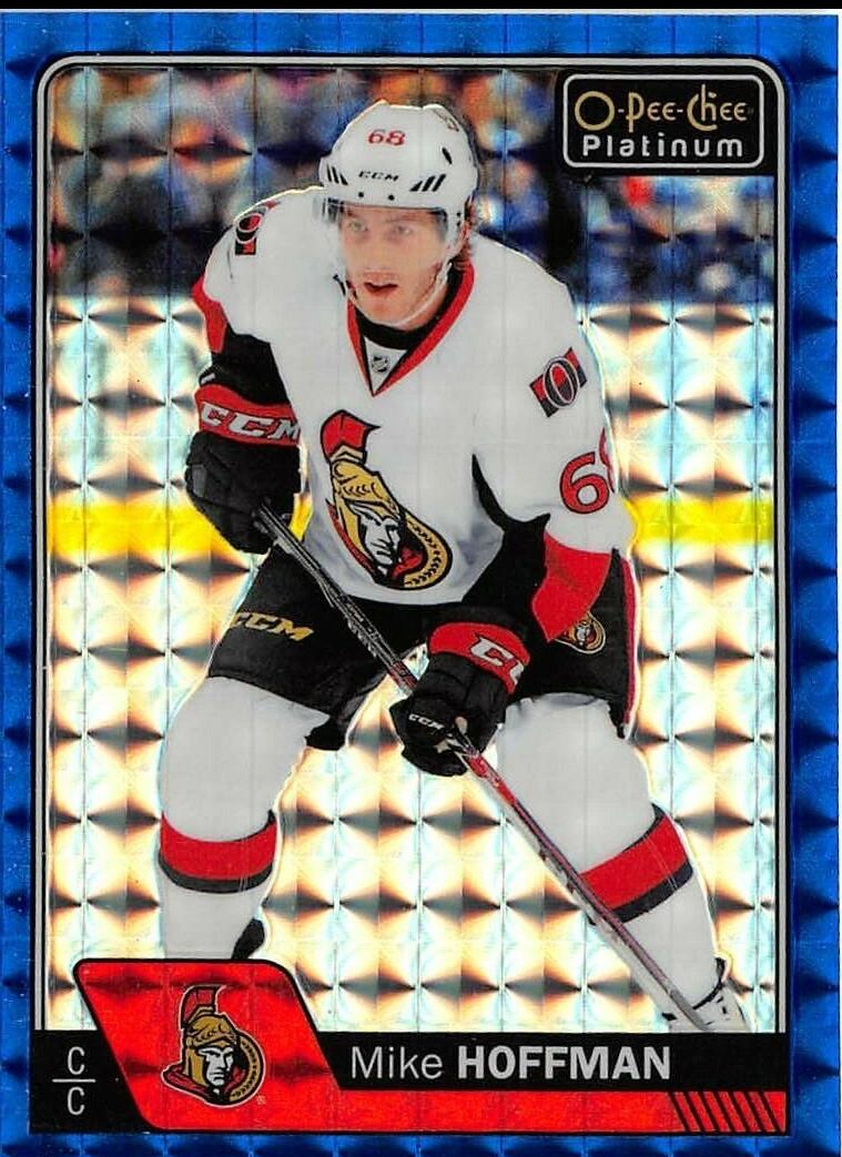 Mike Hoffman [Royal Blue Cubes] #142