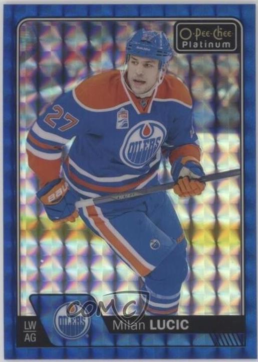 Milan Lucic [Royal Blue Cubes] #78
