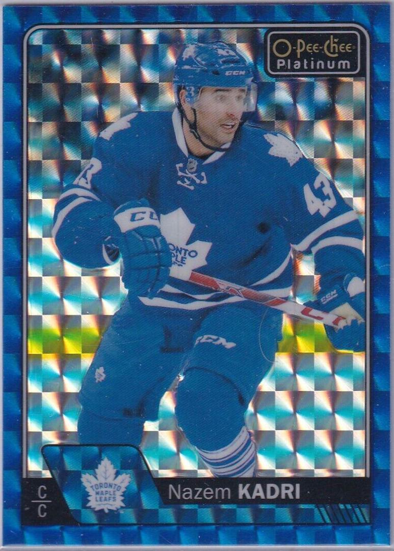 Nazem Kadri [Royal Blue Cubes] #56