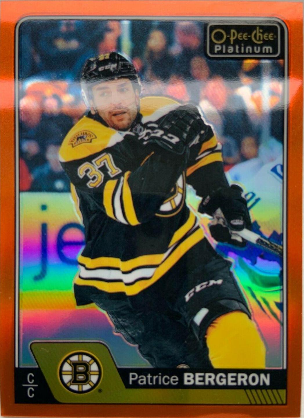 Patrice Bergeron [Rainbow Orange] #92