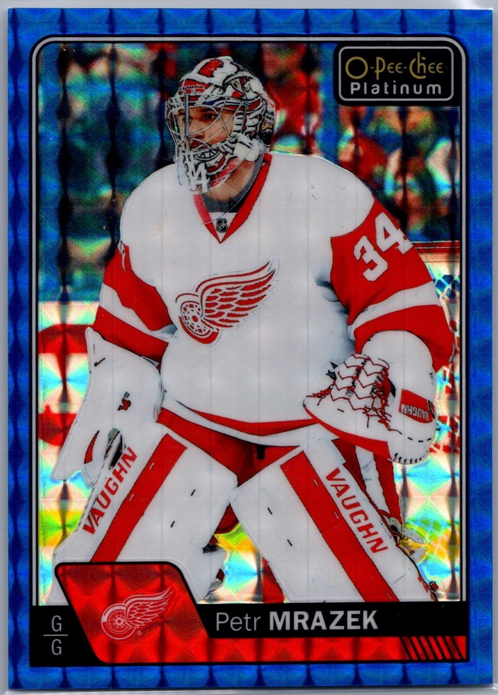 Petr Mrazek [Royal Blue Cubes] #145