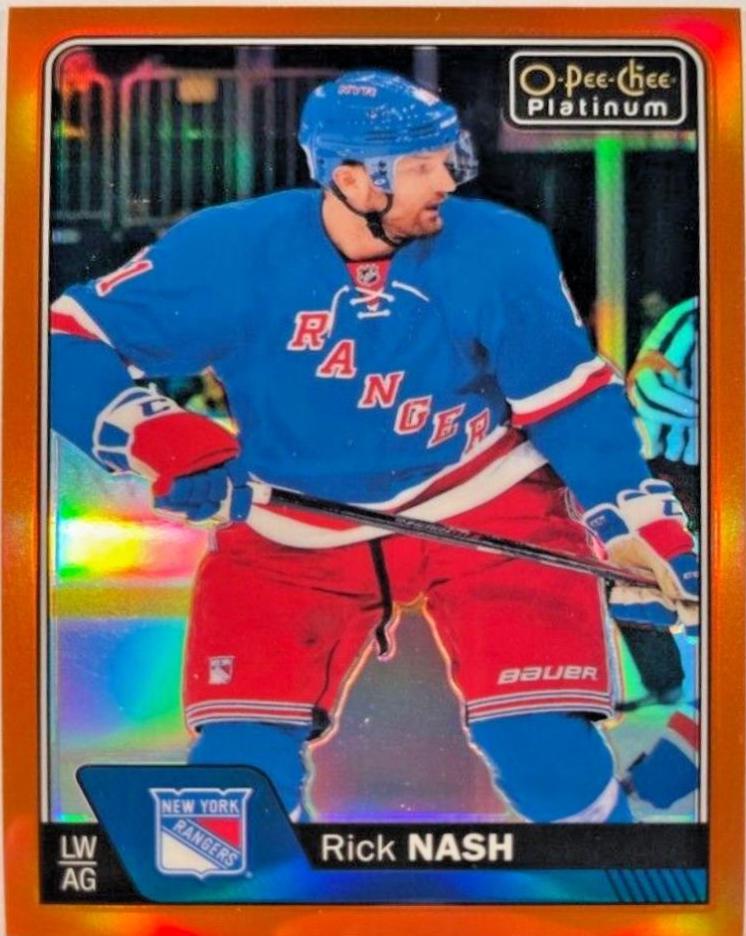 Rick Nash [Rainbow Orange] #82