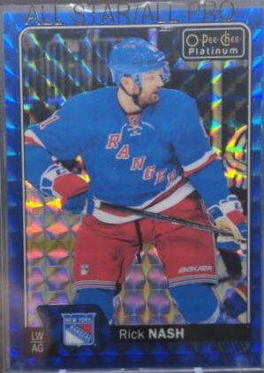 Rick Nash [Royal Blue Cubes] #82