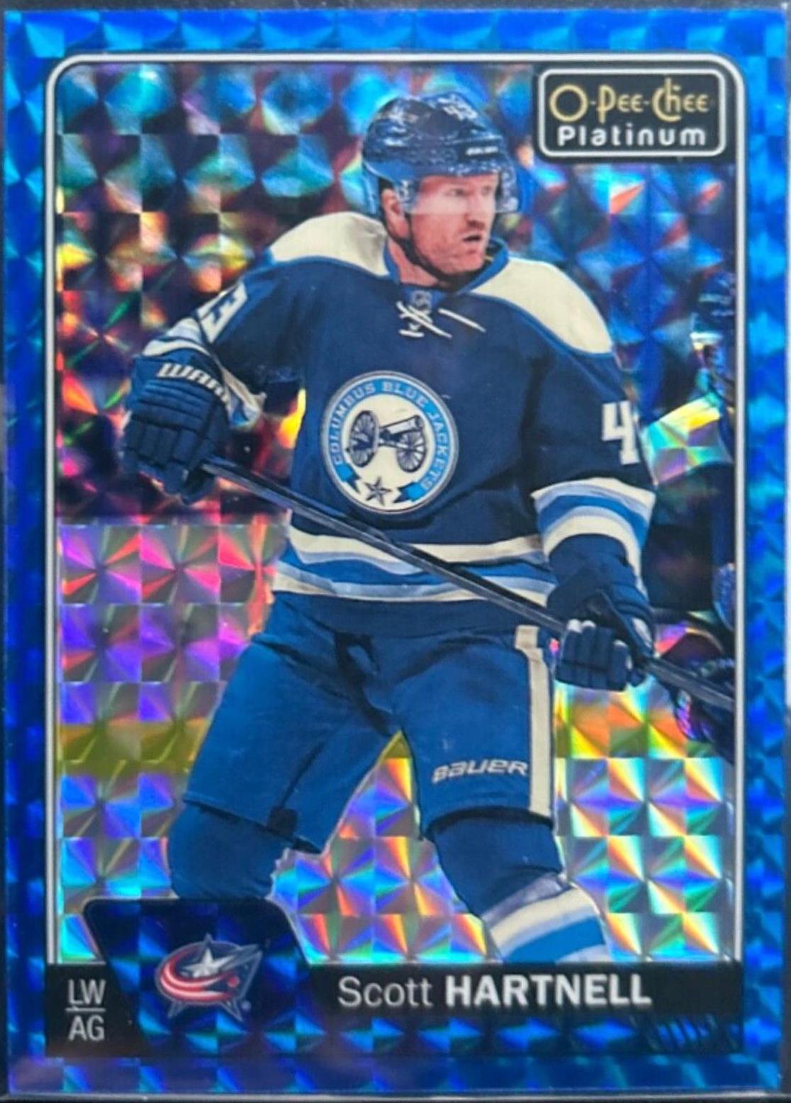 Scott Hartnell [Royal Blue Cubes] #124