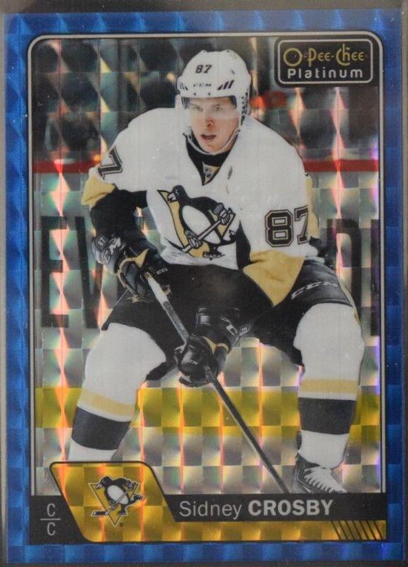 Sidney Crosby [Royal Blue Cubes] #25