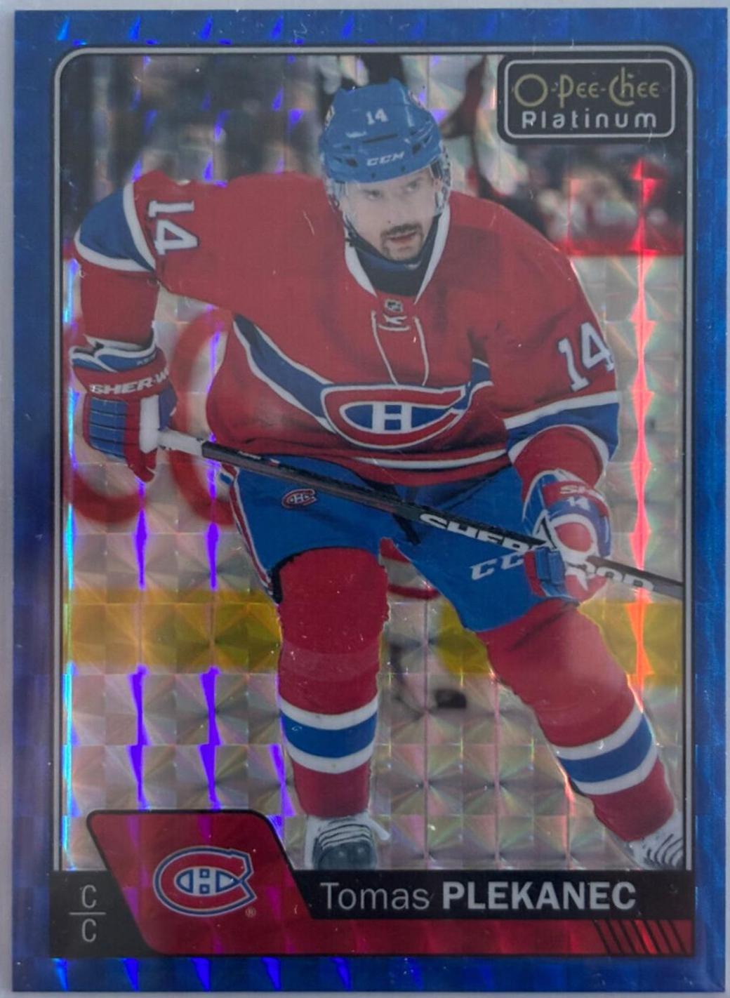 Tomas Plekanec [Royal Blue Cubes] #81