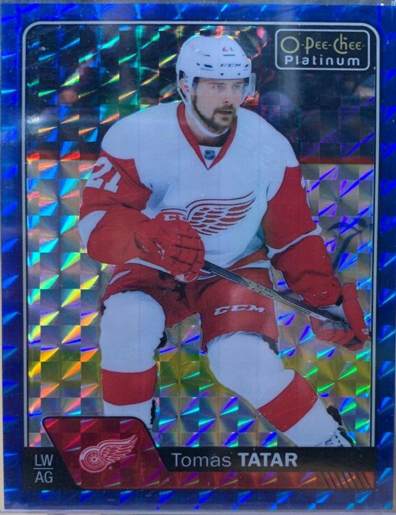 Tomas Tatar [Royal Blue Cubes] #52