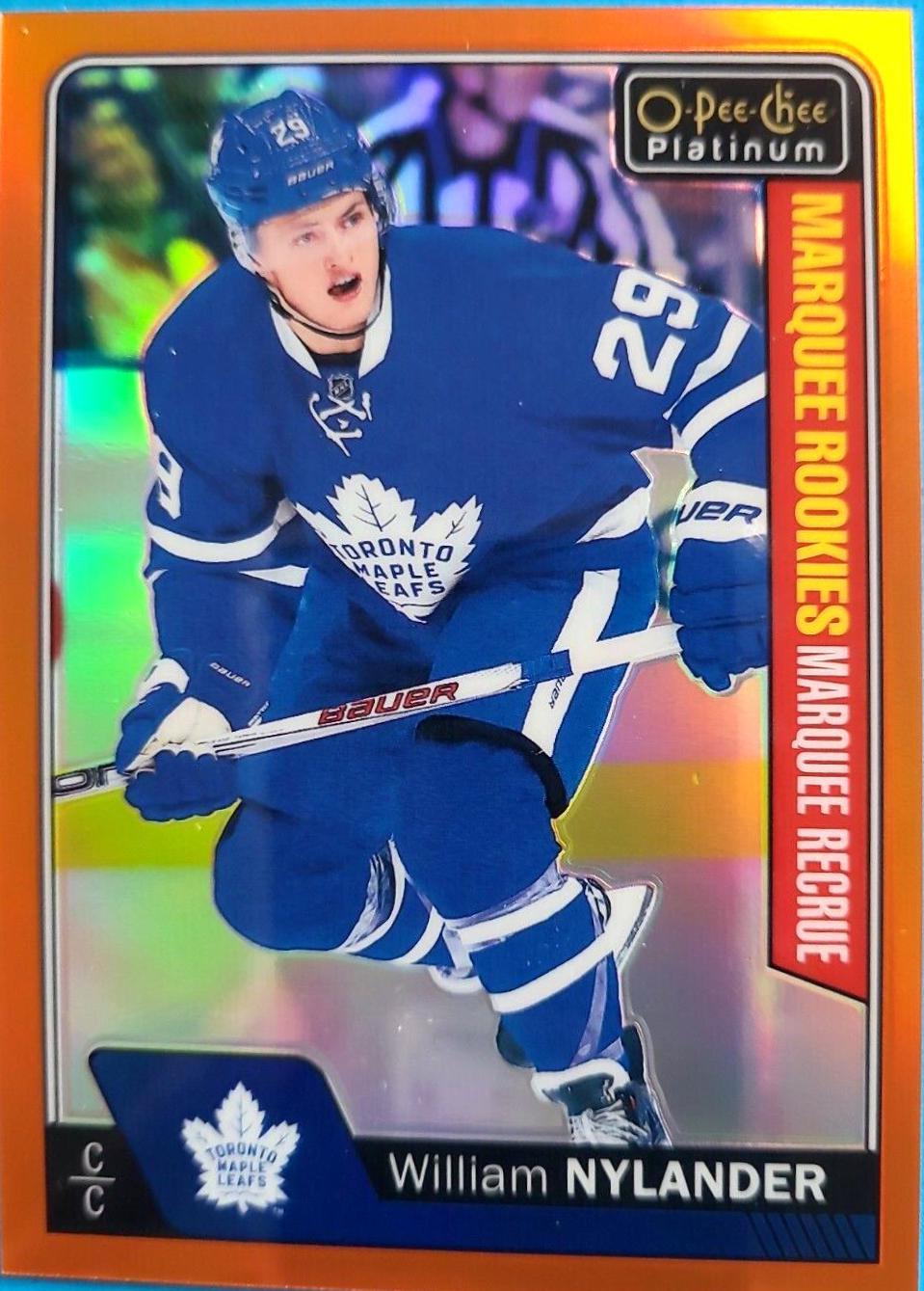 William Nylander [Rainbow Orange] #155