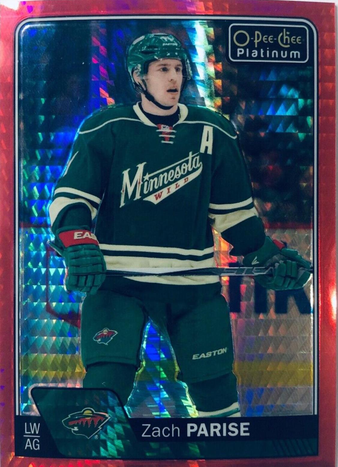 Zach Parise [Red Prism] #88
