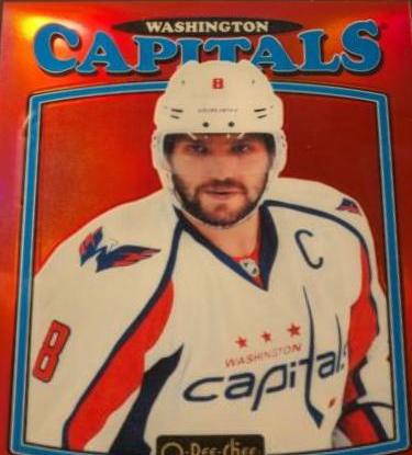 Alex Ovechkin [Rainbow Red] #R-30