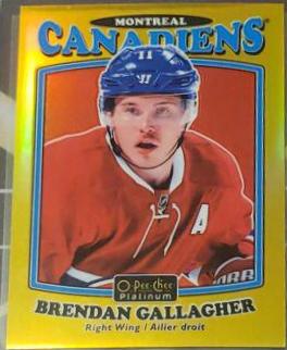 Brendan Gallagher [Rainbow Gold] #R-44
