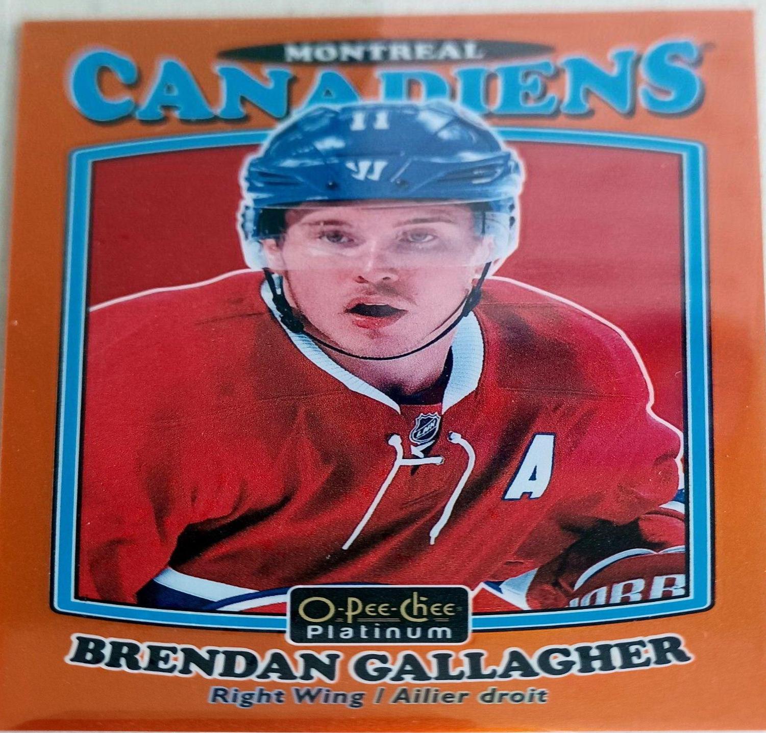 Brendan Gallagher [Rainbow Orange] #R-44